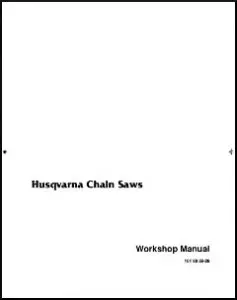 Husqvarna 55 Workshop Manual
